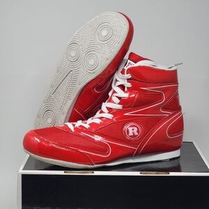 Ringside Diablo Boxing Athletic Shoes Men's Size 11 Red White New